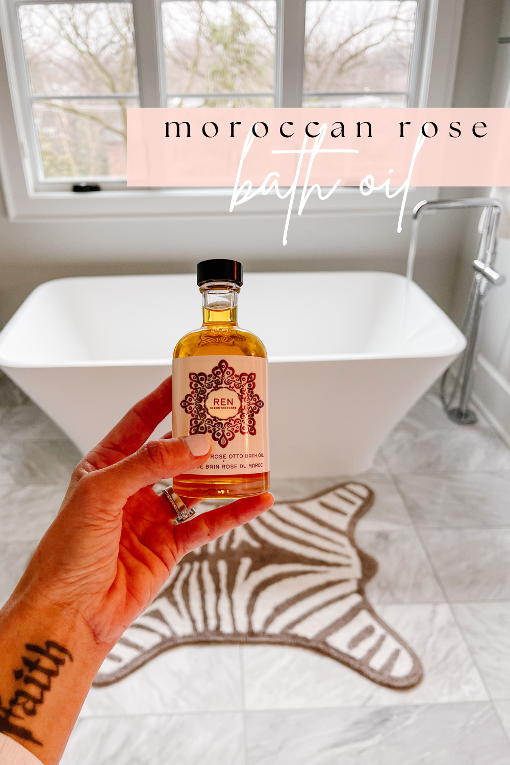 Morocan rose bath oil
