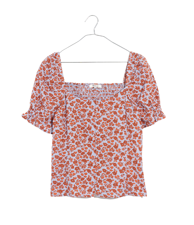 MADEWELL FLORAL TOP
