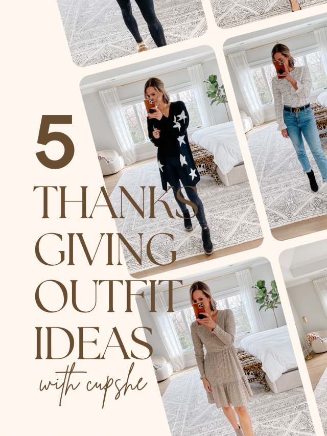 5 Thanksgiving Outfit Ideas