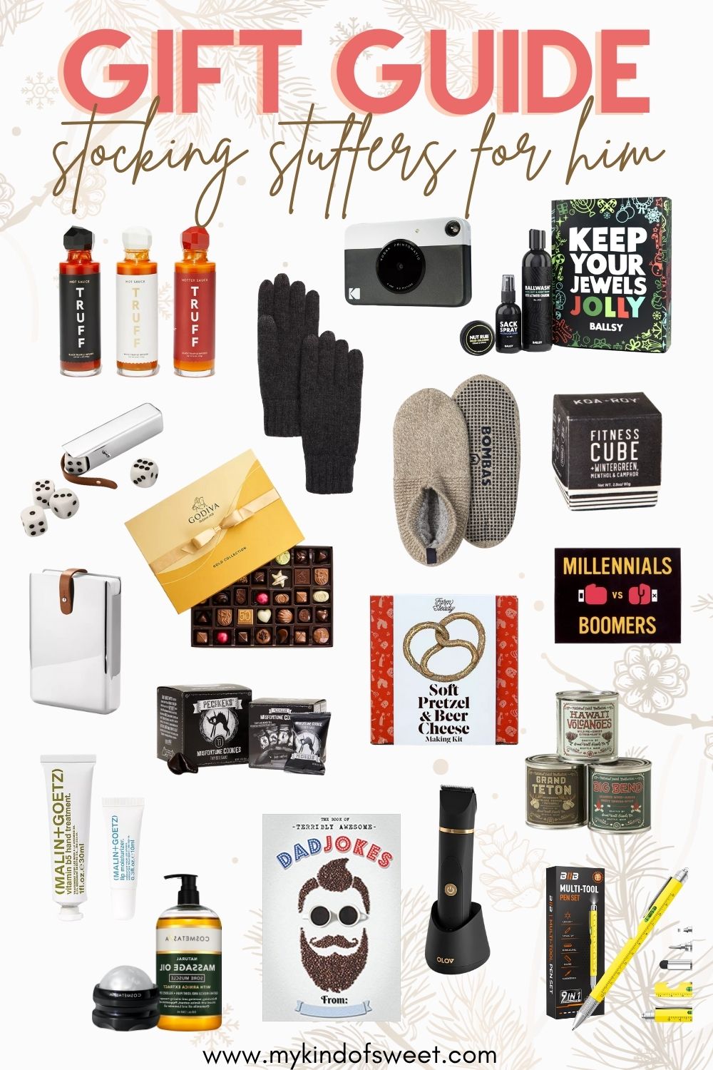 Stocking stuffers for him gift guide