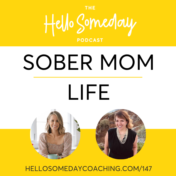 A promo graphic for Suzanne being featured on the Hello Somebody podcast