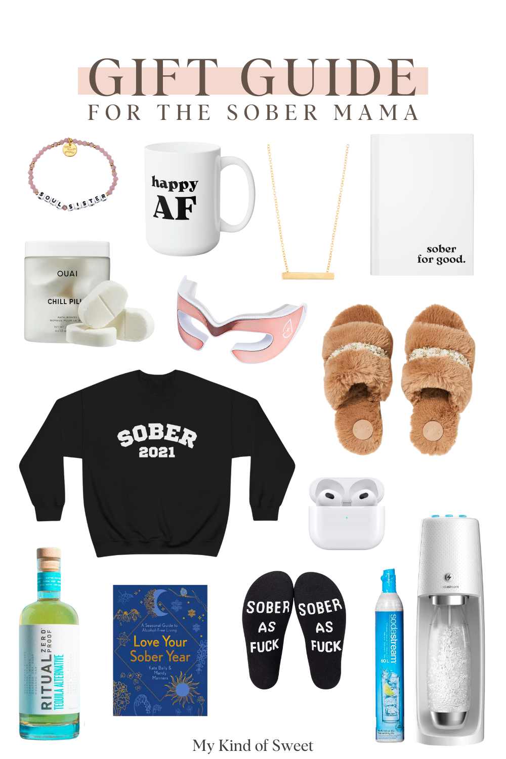 Holiday Gift Guide For The Sober Mom My Kind Of Sweet
